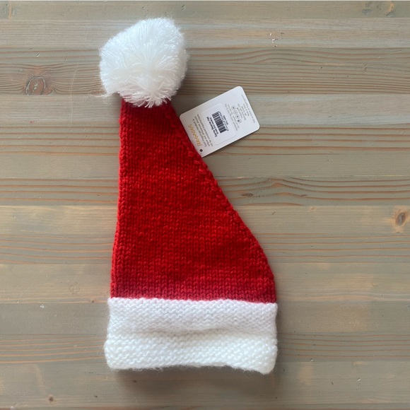 NWT Baby Toddler Knit Santa Beanie Pom Pom Hat Boys Girls 0-6M 6-24M - Picture 4 of 6